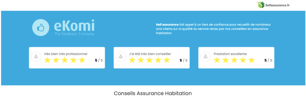 Avis clients self assurance