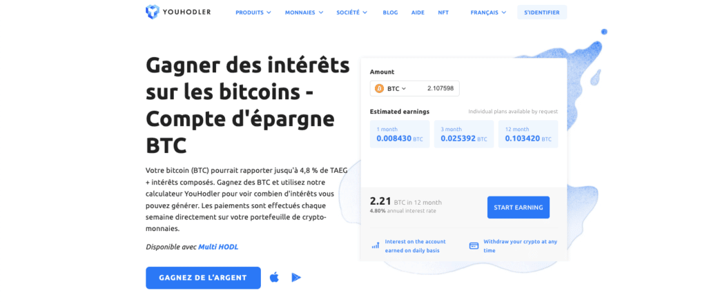 YouHolder avis cryptomonnaies