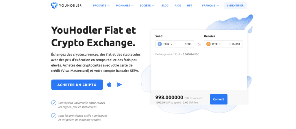 YouHodler avis fonctionnement
