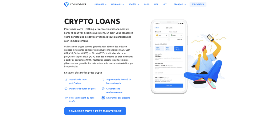 YouHodler avis tarifs