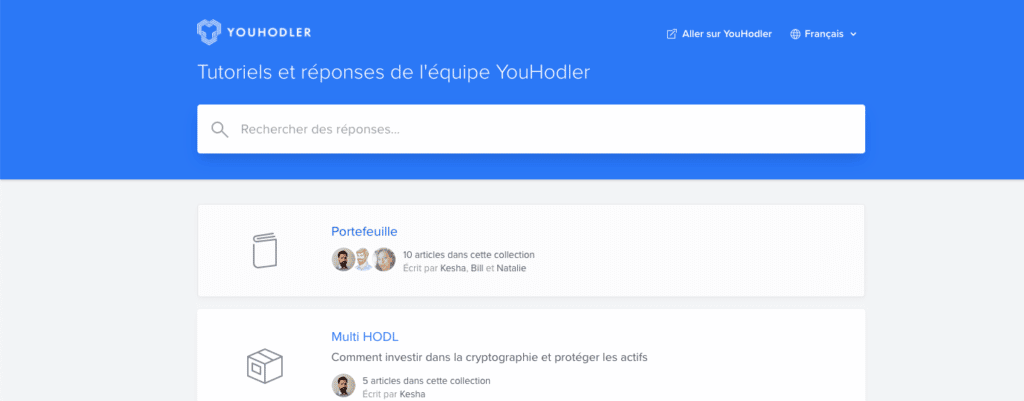 YouHodler service client avis