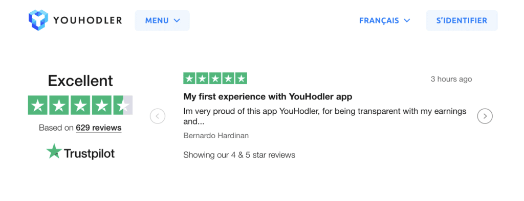 Avis Clients YouHodler