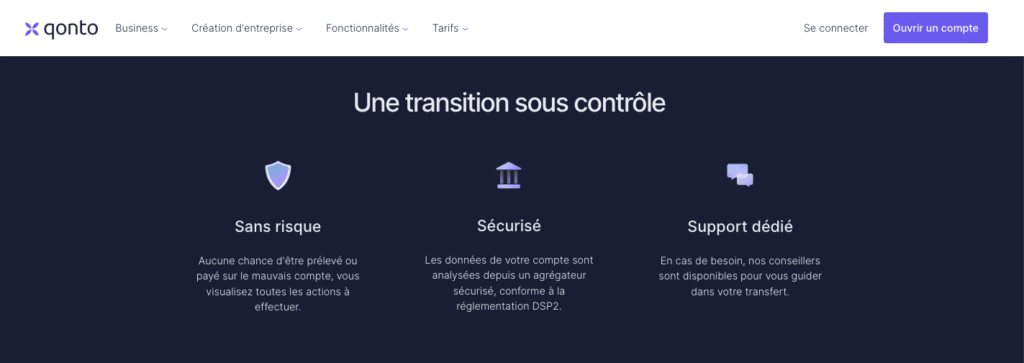 Changer de compte pro simplement