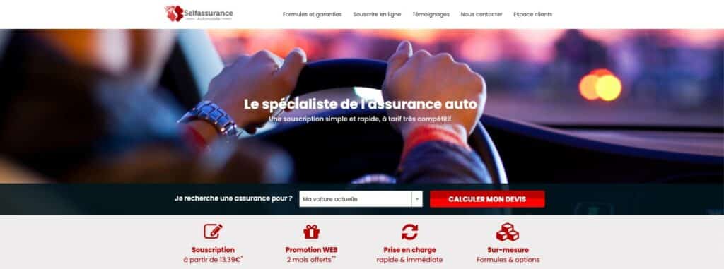 Self assurance avis assurance auto