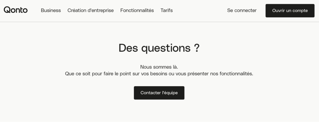 Qonto avis service client