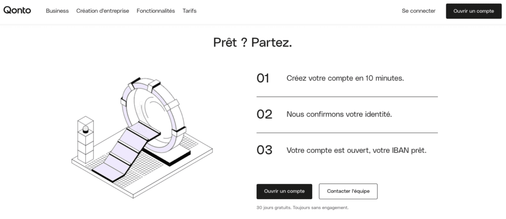 Qonto compte pro avis