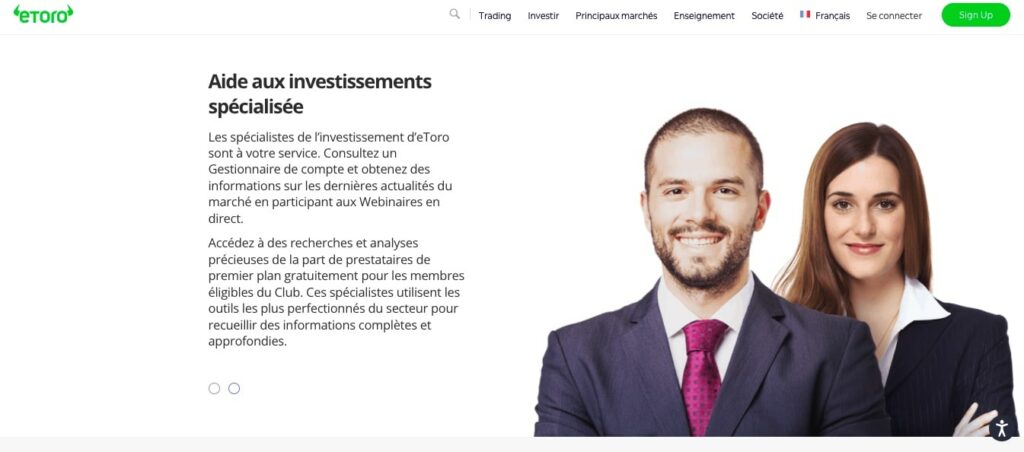 eToro Club Gold avis