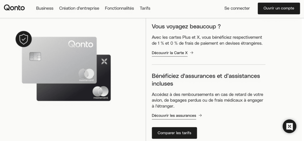 Carte bancaire professionnelle pour collaborateurs prix