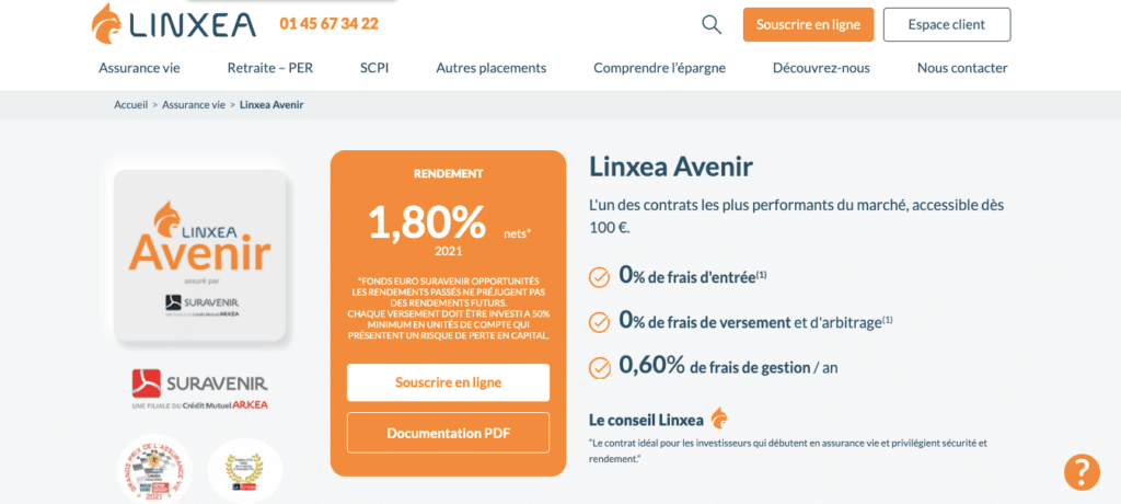 Parrainage Linxea