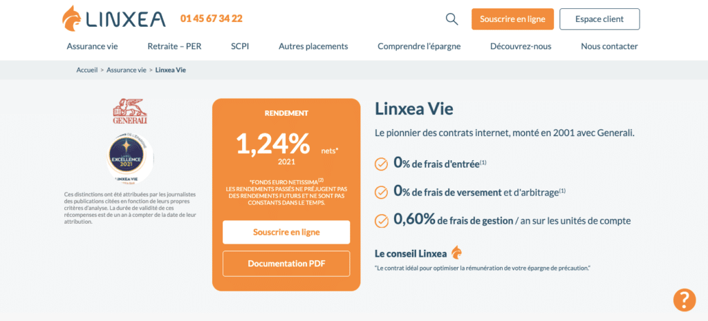 parrainage dans le cadre du club linxea