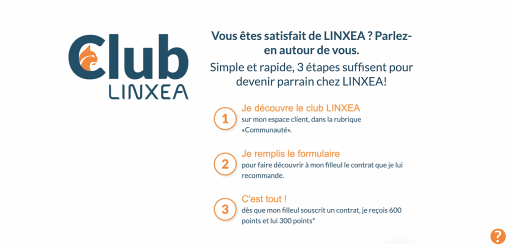 Linxea code parrainage