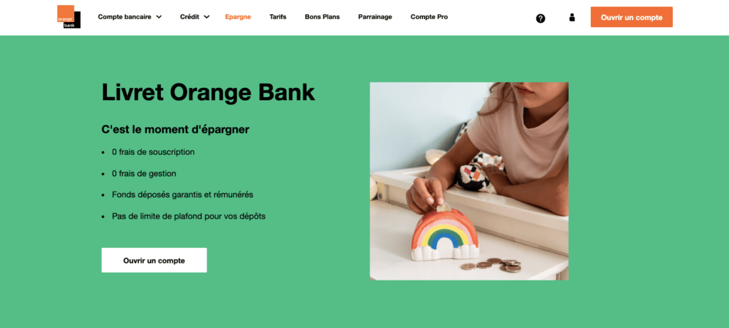 Livret Orange Bank avis 