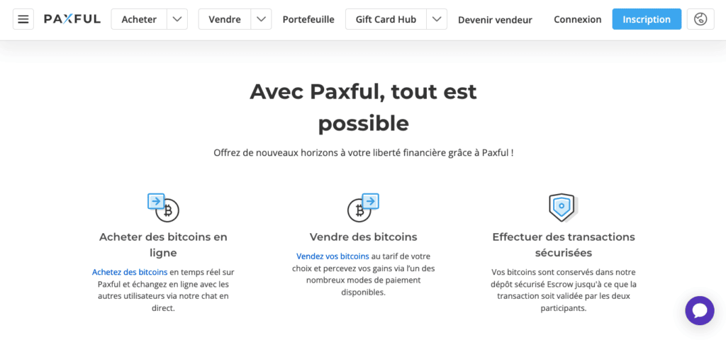 Acheter Bitcoin sans commission