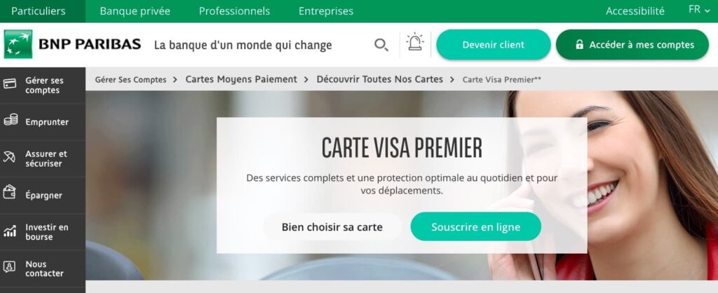 Cartes BNP Esprit Libre avis