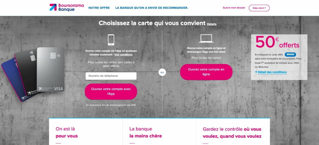 Banque pour ouvrir un compte étranger