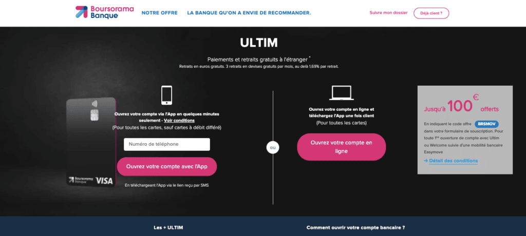 Ouvrir un compte bancaire gratuit
