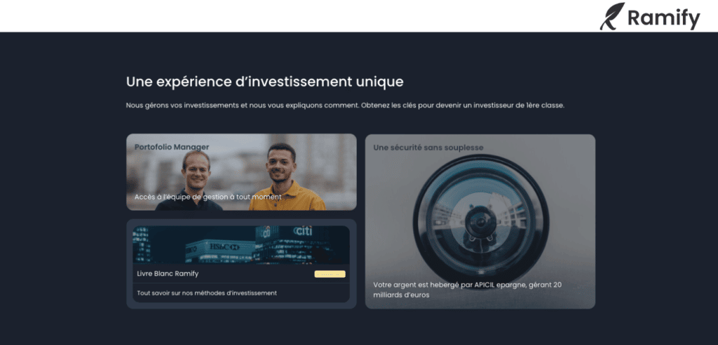 Ramify avis plateforme