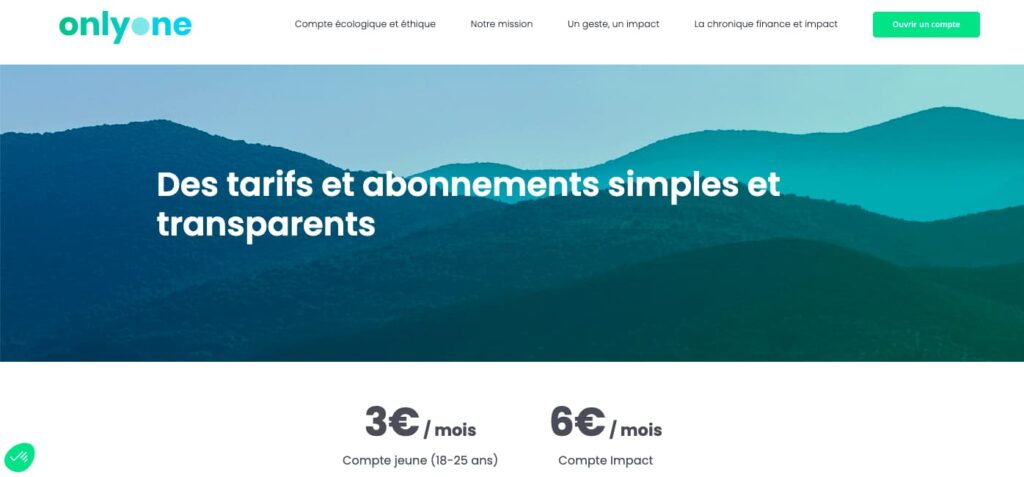 Banque éthique tarifs