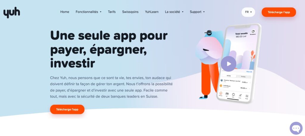 Compte multidevises Yuh