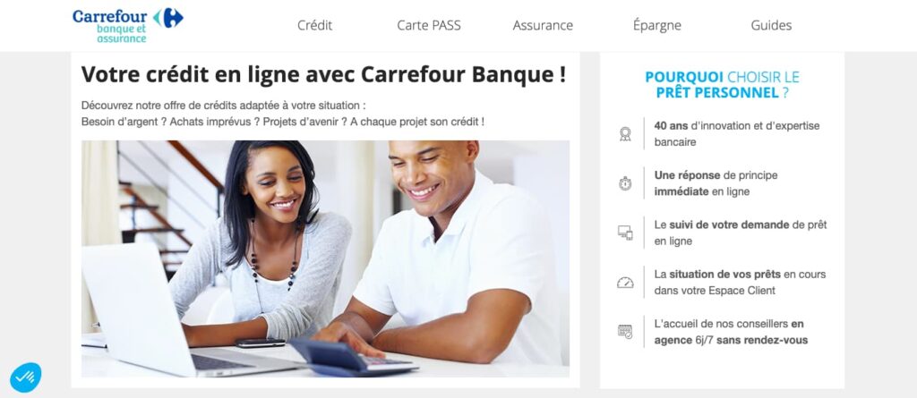 Application mobile prêt rapide