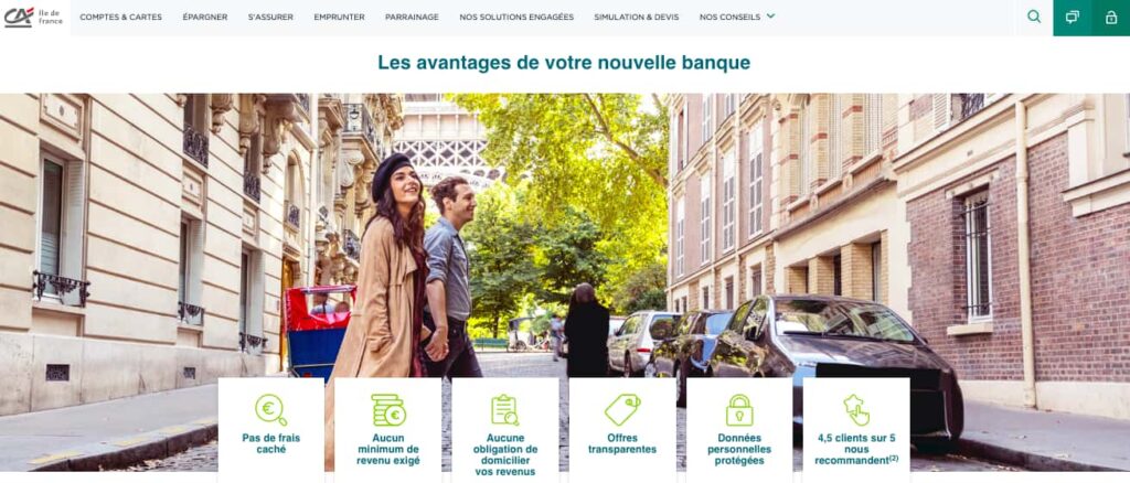 Crédit agricole ouverture compte en ligne