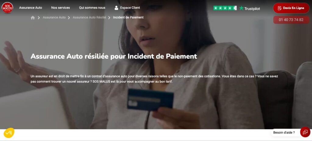 Prix assurance auto résilié