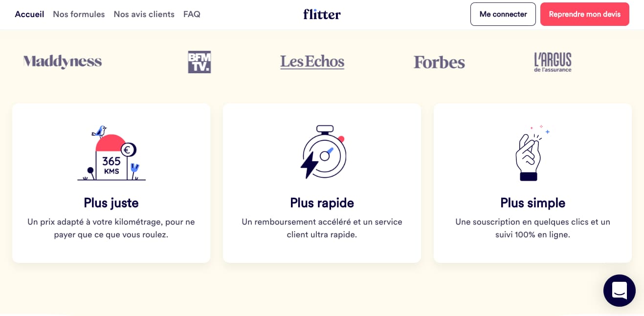 flitter avis avantages inconvénients
