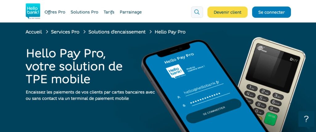 Avantages compte Hello bank! Pro