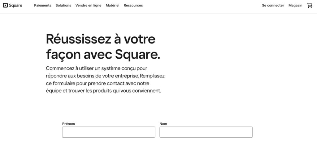 Square avis service client