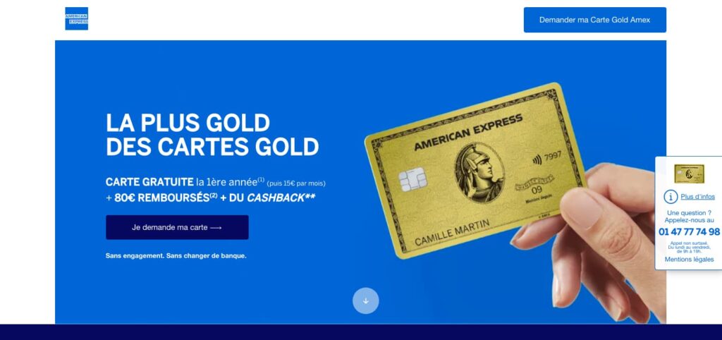 Ouvrir un compte american express