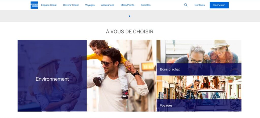 Avantages ouverture compte American Express