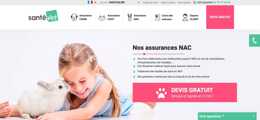 Santevet avis Assurance NAC