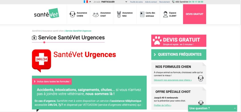 santevet avis service client