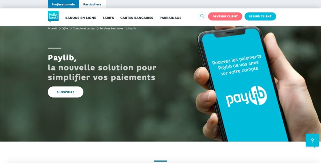 PaylIb Hello bank!
