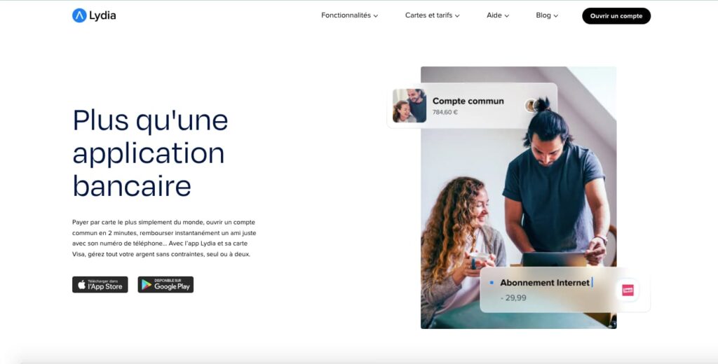 Inscription sur Lydia 