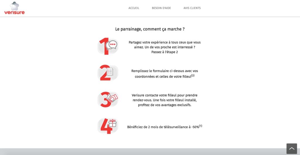 Code parrainage Verisure