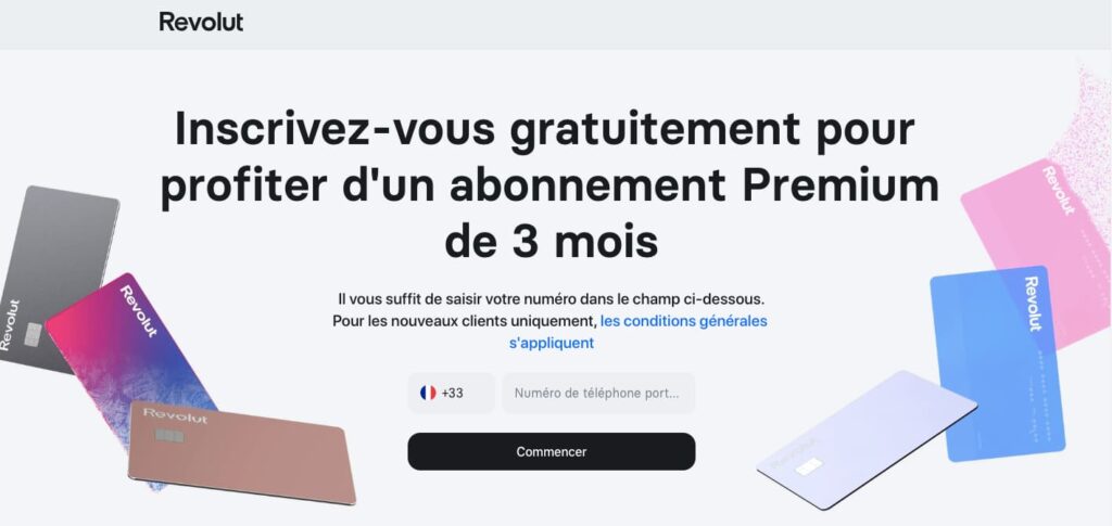 Revolut offre de bienvenue