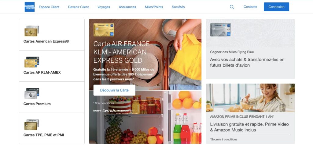 Ouverture compte American Express justificatifs
