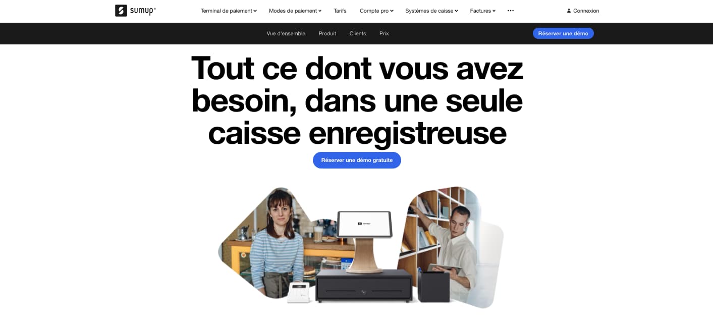 prix -caisse enregistreuse SumUp Pro
