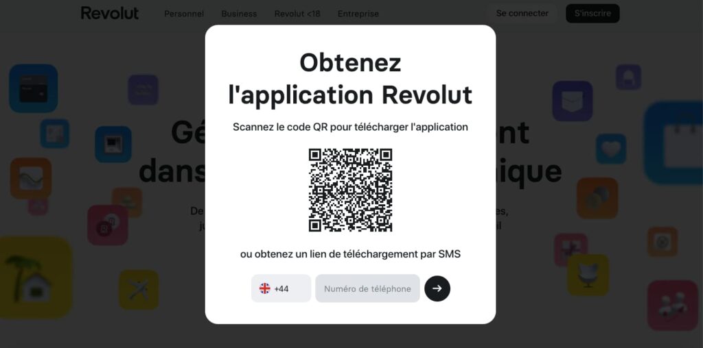 Ouvrir un compte Revolut