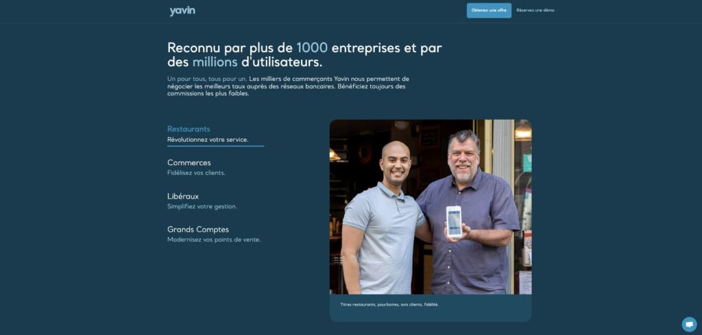 Yavin avis clients