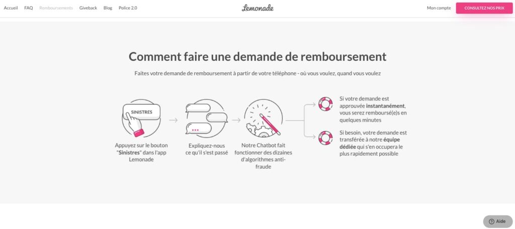 Lemonade avis sinistre