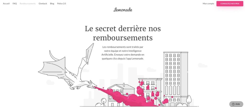 Lemonade avis remboursement