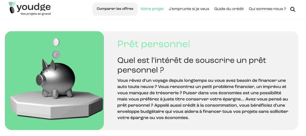 Type prêt 300 euros