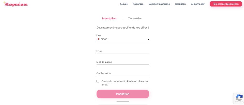 Shopmium parrainage conditions