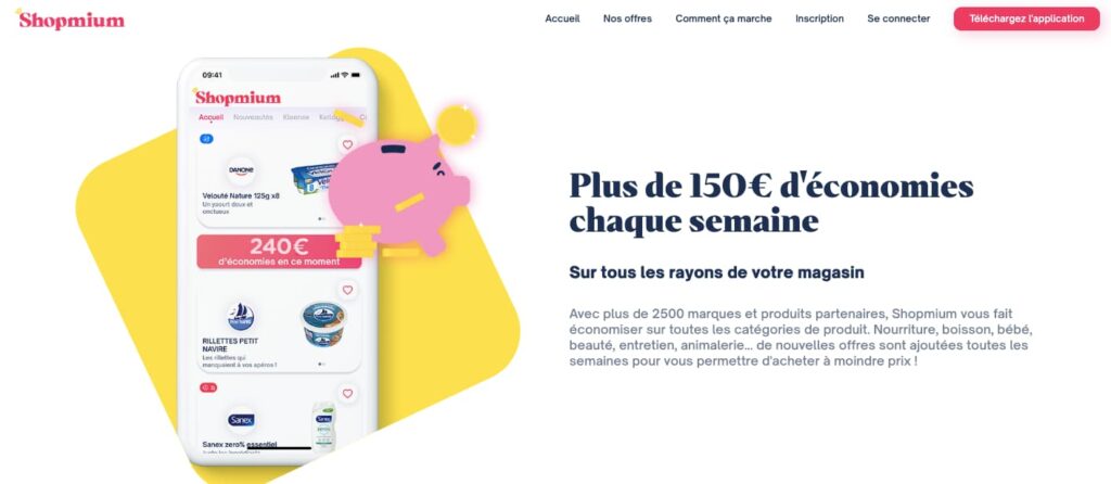 Offre parrainage Shopmium