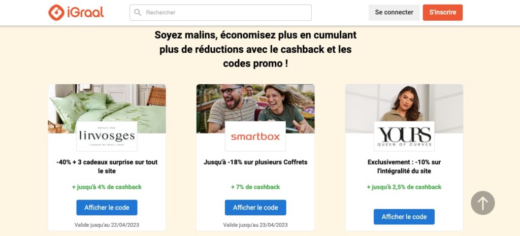igraal avis cashback