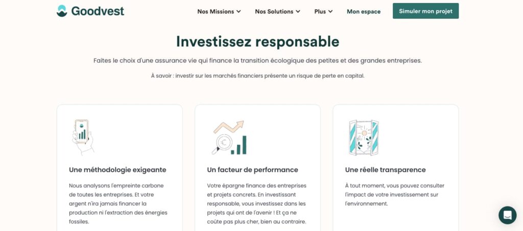Avis goodvest qu'est-ce que c'est
