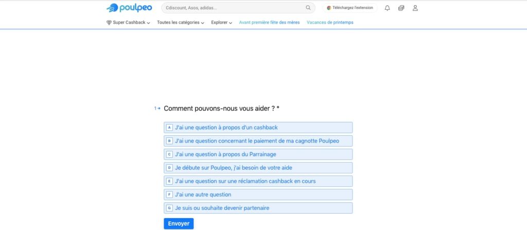 Poulpeo avis service client