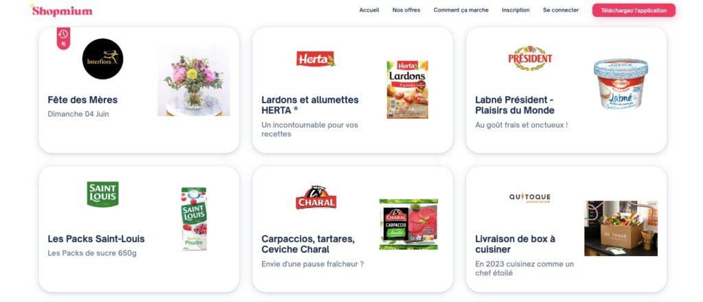 Shopmium avis promotions